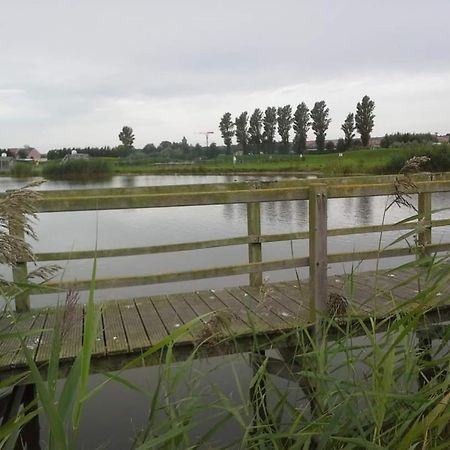 Luxueuze Stacaravan In Bredene Met Eigen Terras En Tuintje 外观 照片